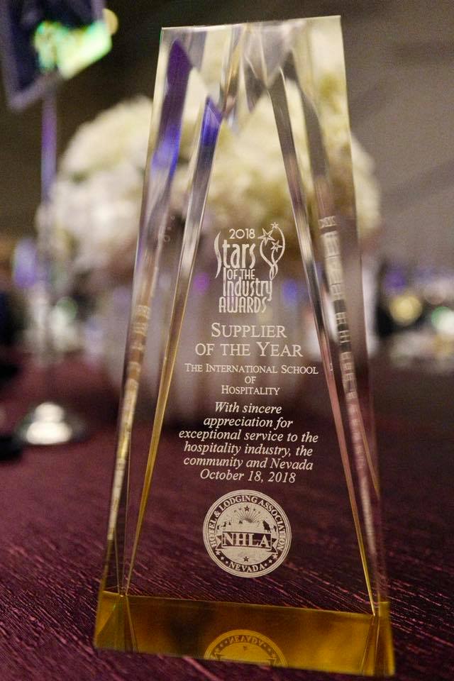 TISOH honored by hotel association with supplier partner of the year award