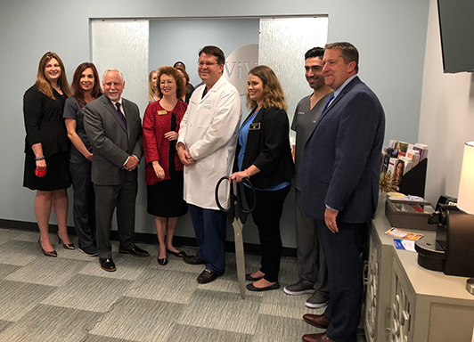 Ceremony Celebrated the Opening of Cosmetic Center by VIVA on Wednesday, October 10