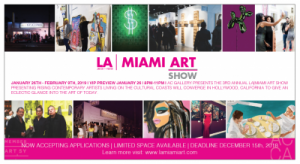 AC Gallery presents the 3rd annual LA|MIAMI Art Show in Hollywood!