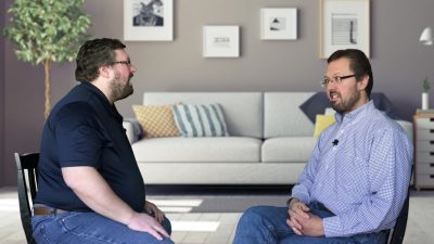 Jim Uren Documents 150 lb Weight Loss in Unique Video Interview Between His Fat Self & Skinny Self