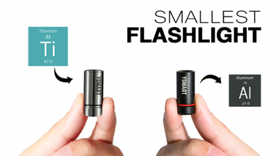 YSMART:The Smallest Magnetic Titanium Flashlight on Indiegogo