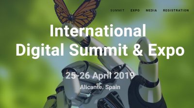 The First International Digital Summit and Expo D1 to Kick Off in April 2019 in Alicante (Spain)