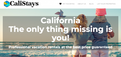CaliStays.com - Vacation Rental Travel to California, No Traveler Fees and The Best Price Guaranteed