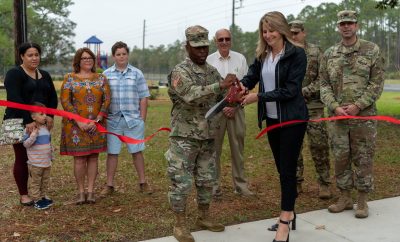 Camp Blanding unveils $70K pair of on-base community projects funded by Armed Forces Families Foundation