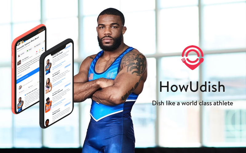 HowUdish Teams Up with Top Pro Athletes to Inspire Users to Eat like a Champion