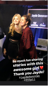 Pop-Star Jayda Attends Warner Brothers Grammy Awards Pre-Party Making Amazing new Connections