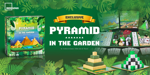 Architectsgames Launches Strategic Building Board Game 'Pyramid in the Garden’ on Indiegogo