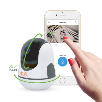 MOBI's Pan And Tilt Baby Monitor Makes Life Easier For Parents On The Go