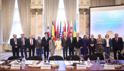 Global Peace Building through Cultural Diplomacy is Discussed in Bucharest, Romania at Event Co-organized by HWPL