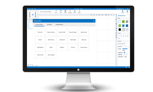 Focusky Provides a Free Presentation Maker Enriched with Transition Animations