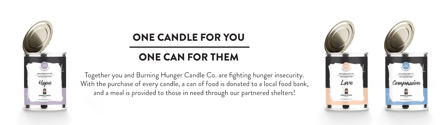 Burning Hunger Candle Co. is Giving Back Through Local BC Charity and Food Bank Partnerships