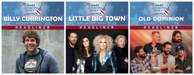 Citadel Country Spirit USA, Aug. 23 to 25, Finalizes GMC Sierra Stage Lineup