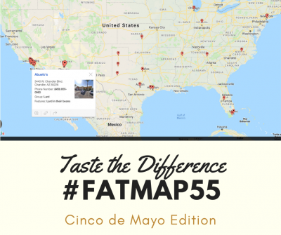 Coast Packing’s 2nd Annual Cinco de Mayo ‘Taste the Difference’ Online Guide Goes National; #FatMap55 Showcases U.S.A.’s Burrito and Taco Spots that Wow with Traditional Lard