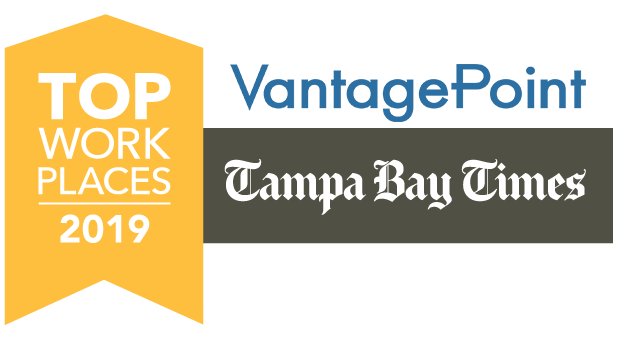 Vantagepoint AI Named Top Workplace by The Tampa Bay Times