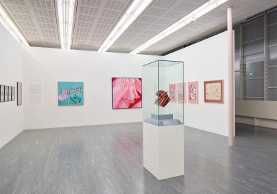 Christian Ludwig Attersee at the Belvedere 21 Exhibition in Vienna