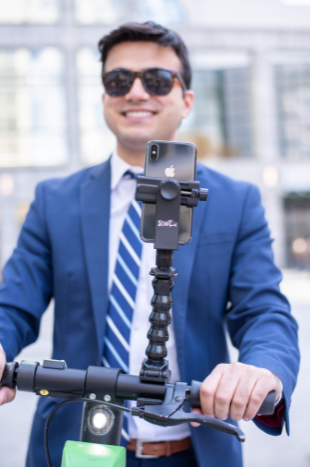 Scooty: World’s First Smart Smartphone Holder For Scooters In A Fun Way Launches On Indiegogo.Com