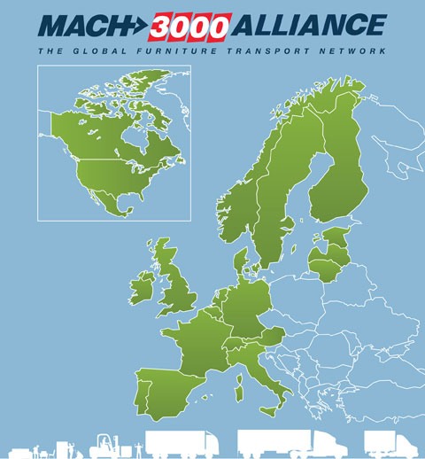 Logistics Plus Joins MACH-3000 Alliance Global Furniture Logistics Network