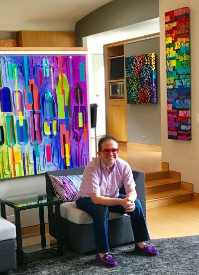 JSMM Selected to Represent Visually Impaired Artist, Jeff Hanson Art