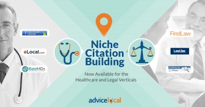 Advice Local Announces Healthcare and Legal Verticals Directory Submission Product