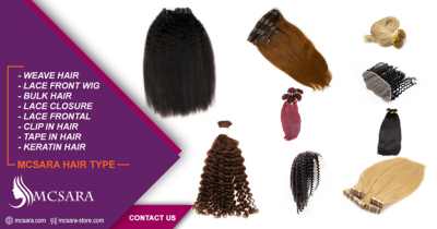 Perfect MCSARA HAIR Extensions With The Best Quality Human Hair And Wholesale Prices