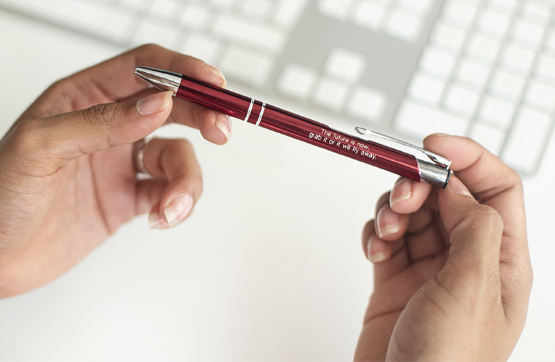 All occasion personalised pens produced by specialist company Camaloon