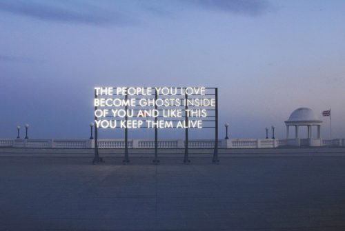 Robert Montgomery’s Solo Exhibition at JD Malat Gallery in London