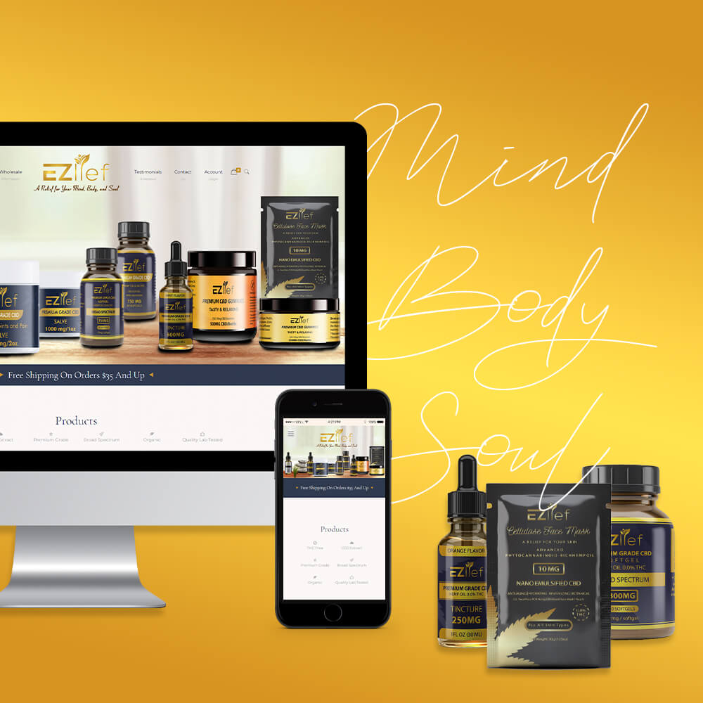 EZlief Launches an Online CBD Store