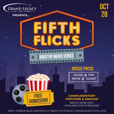 FIFTH Flicks: Rooftop Movie Series