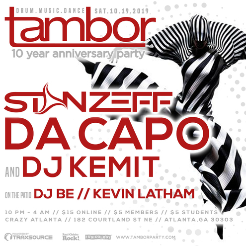 Afro House Collective Tambor Party Celebrates 10 Years In Atlanta