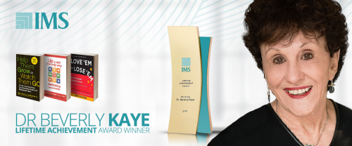 Dr. Beverly Kaye Receives Lifetime Achievement Award from IMS