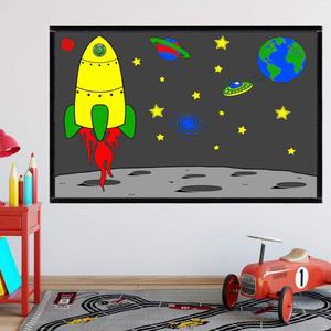 VWAQ® Launches Coloring Wall Prints™ for Kids