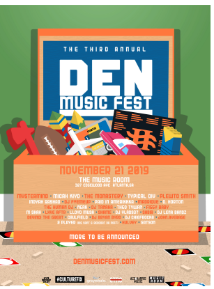 Tickets Available for the Third Annual Den Music Fest to be Held in Atlanta on November 21st