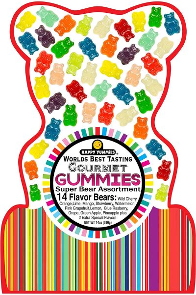Enjoy Happy Yummies Gourmet Super Bear Assortment This Holiday Season