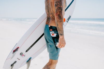 Eco–Friendly Side Tie Board Short Collection
