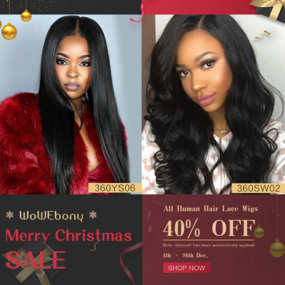 WoWEbony 2019 Merry Christmas Sale Announced, Includes Holiday Offers on Lace Wigs and More