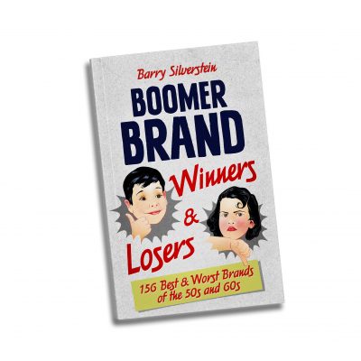 "Boomer Brand Winners & Losers" – New Book Highlights Best and Worst Brands of 50s and 60s