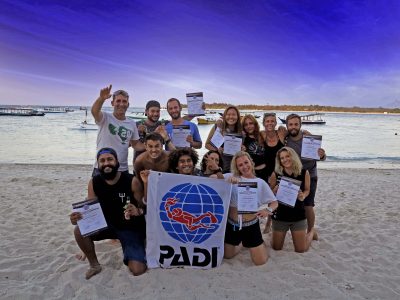 PADI Course Director Holly Macleod introduces the New PADI Dive Medic to the Gili IDC Curriculum