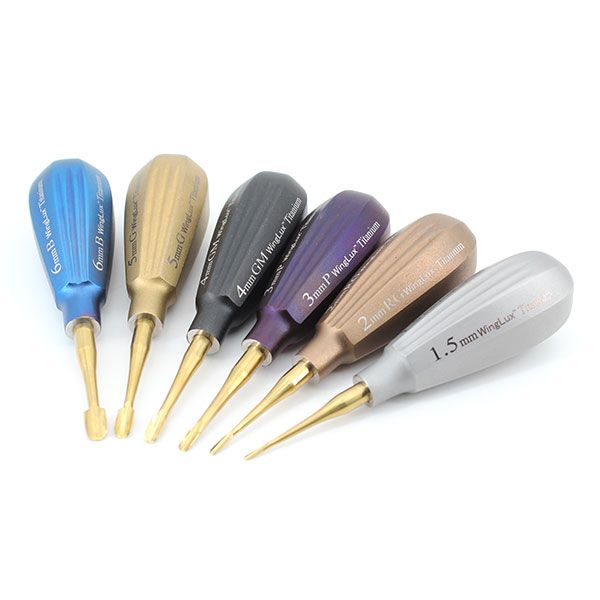GerVetUSA brings you SHARPEN FREE Titanium Luxating Winged Color Coated