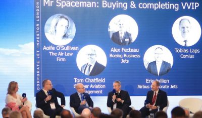 Captain Alexis Fecteau Highlights Value of Boeing Business Jets (BBJs) at Global Conference