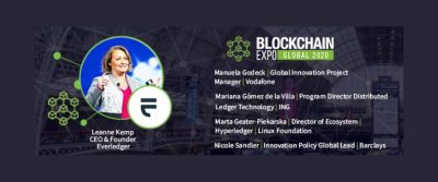 Blockchain Expo Global; Blockchain Expo Global 2020 announces its leading women speakers