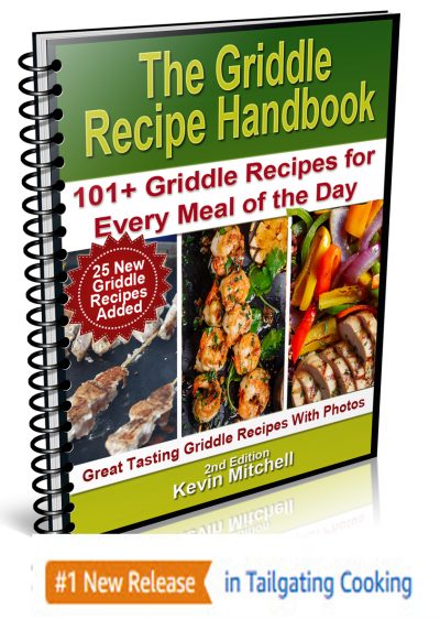 The Griddle Recipe Handbook Has Achieved #1 Best Seller on Amazon in the Tailgate Cooking Category