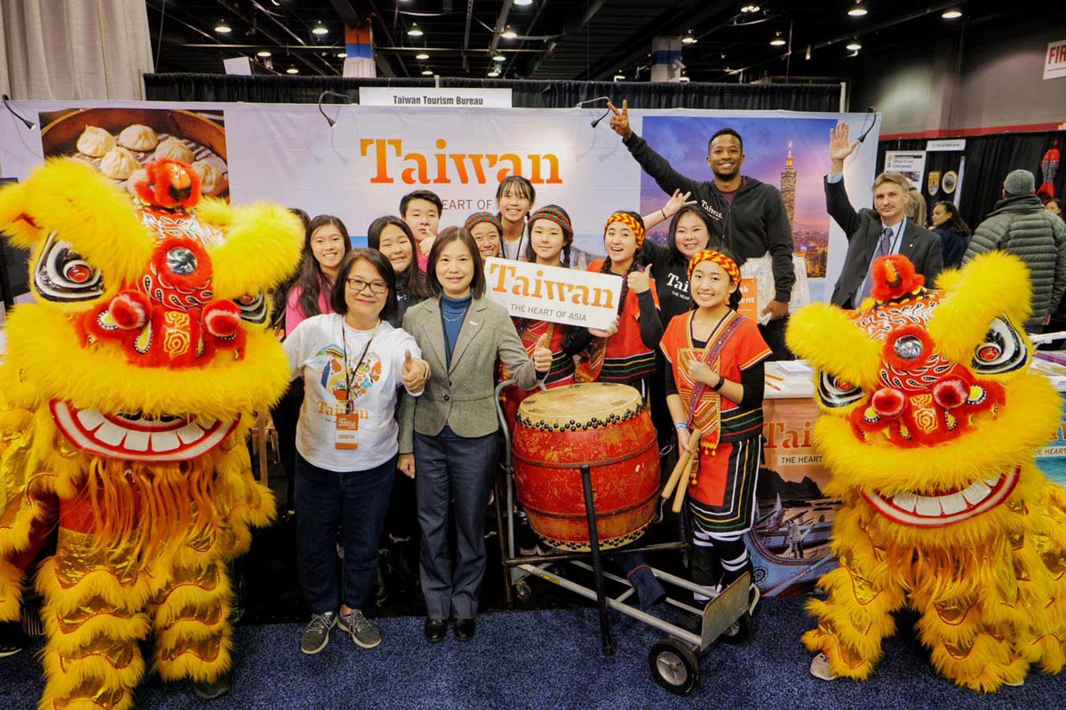 Taiwan Tourism Bureau wows crowds at Chicago’s Travel & Adventure Show