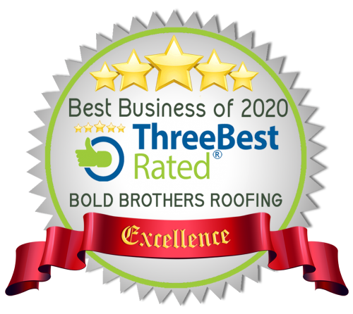 Bold Brothers Roofing from Lakewood, CO wins 2020 ThreeBestRated Award for Best Roofing Contractors