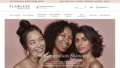 Clean Beauty Disruptor Flawless Beauty and Skin Launches New Website