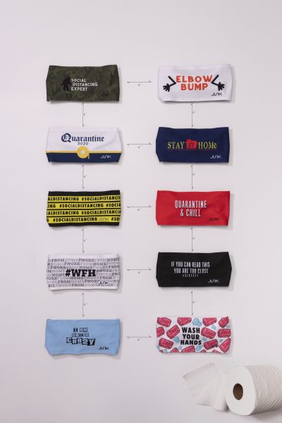 JUNK Brands Donates Profits from Social Distancing Headbands to Feeding America