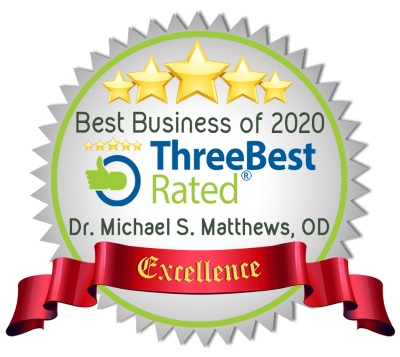 Dr. Michael S. Matthews from San Diego, CA wins ThreeBestRated Award 2020 for Best Eye Doctors