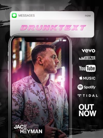 Rising Artist Jace Heyman Drops 1st Song, Drunk Text, From Upcoming EP
