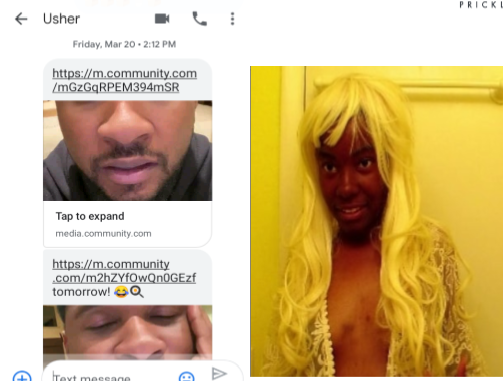 Usher Flirts With Rising Hottie Musician Najah Safiya in his DMs | Posts Cryptic Instagram Live