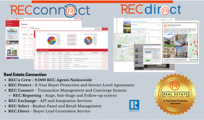 Real Estate Connection Launches REC Connect - Realtor Transaction Management System