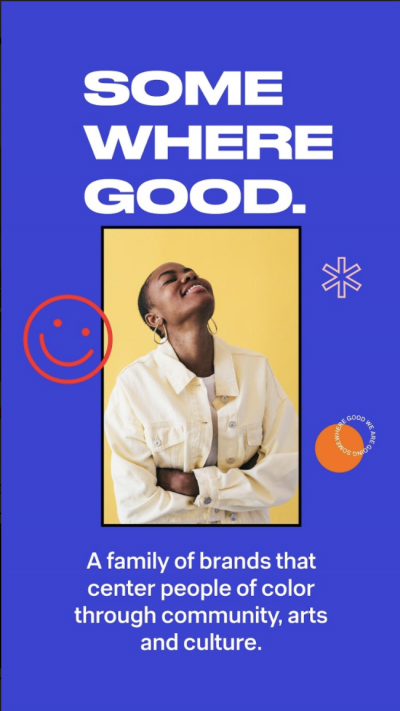 Somewhere Good launches a family of digital brands focused on centering people of color